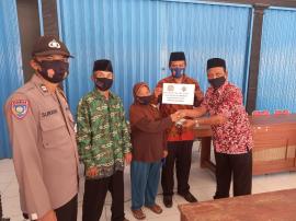 PENYALURAN BLT DD 2021 TAHAP 9 KALURAHAN SUMBEREJO Th. 2021